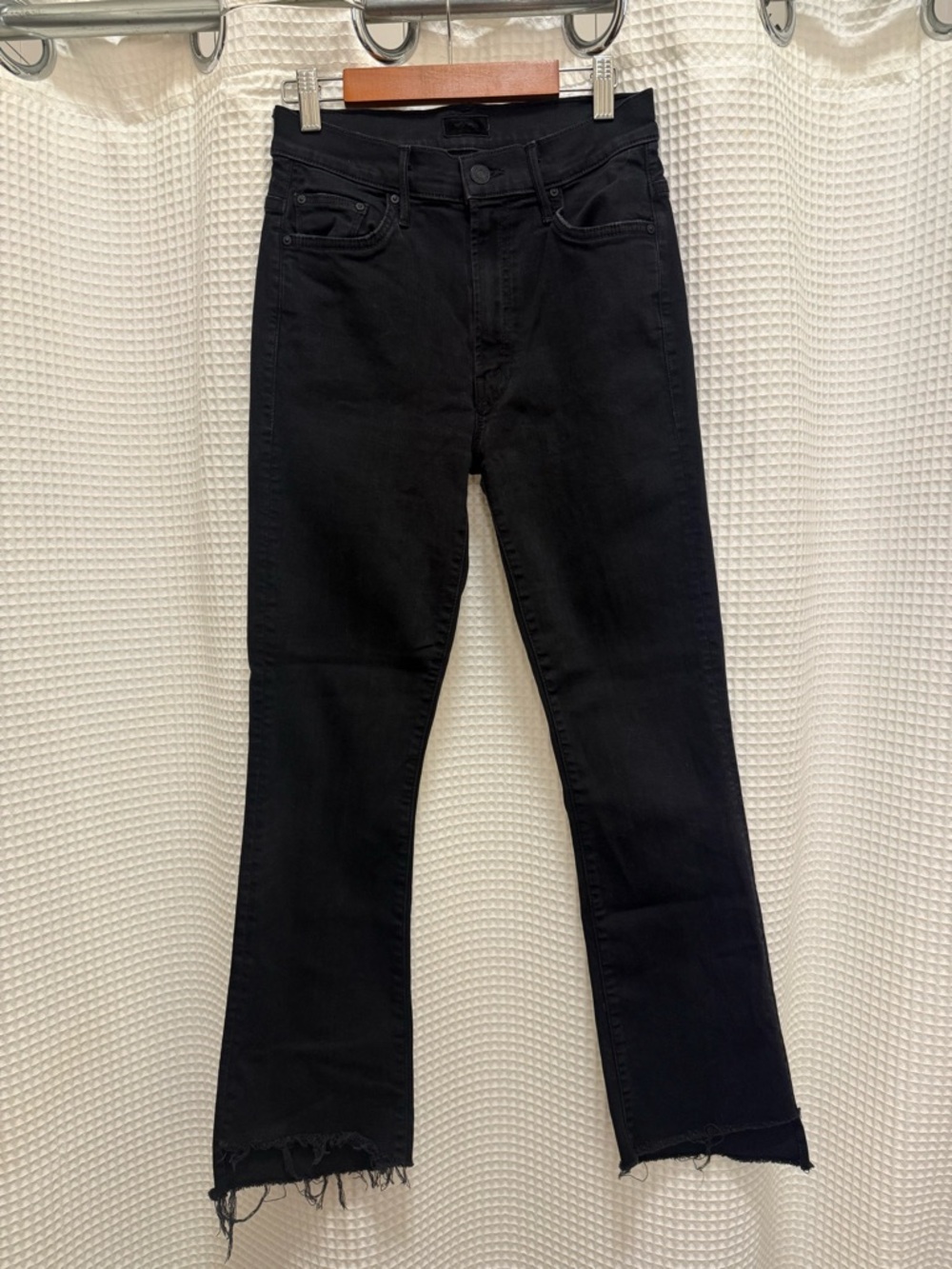 MOTHER Black High-Rise Jeans - size 26